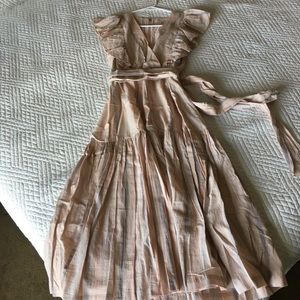 Rebecca Taylor fluttler sleeve dress